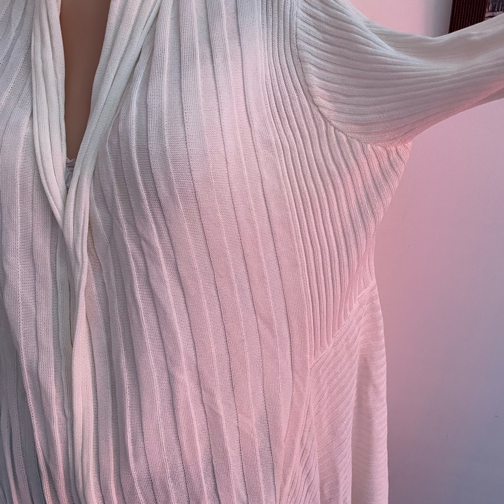 🌷 spring summer 🌺 White flowy summer cardi open cardigan dus… - Picture 11 of 11